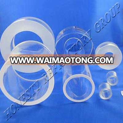 Honesty ROHS certification clear quartz tube