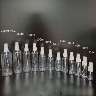 80ml 100ml 120ml PET Cleaning Alcohol Mini plastic pet bottle manufacturers Spray Sanitizer