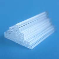 high quality and 1*0.5*0.1 Clear Small Diameter Quartz Glass Tubing