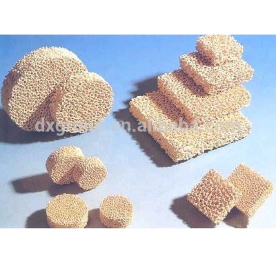 Zirconia Ceramic Foam Filter for Metal Foundry Ceramic Porous Honeycomb Foam Filter