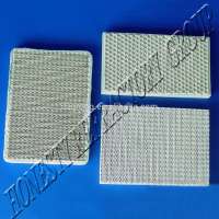 Honesty complete size infrared honeycomb ceramic plate for burner