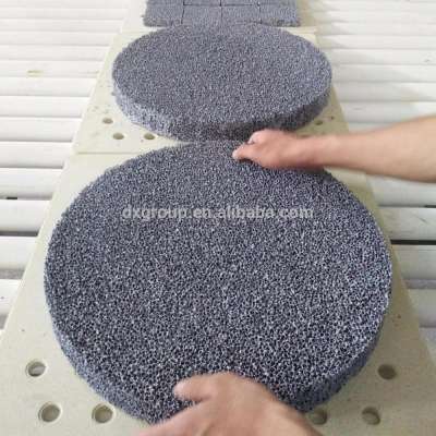 10/20/30/40/50/60 PPI Silicon Carbide Ceramic Foam Filter / Porous Ceramic Filter