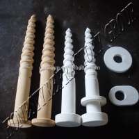 High temperature alumina ceramic nail