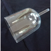 Factory Customized Good Transmittance Hand Held Quartz Crystal Singing Bowl